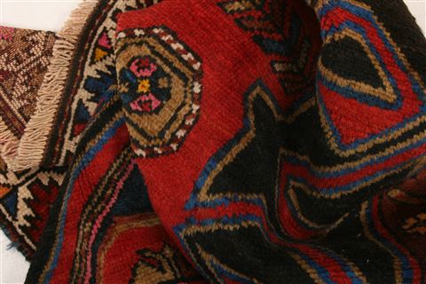 Kazak Red Runner Hand Knotted 33 X 70 Area Rug 253-27287 Image 2