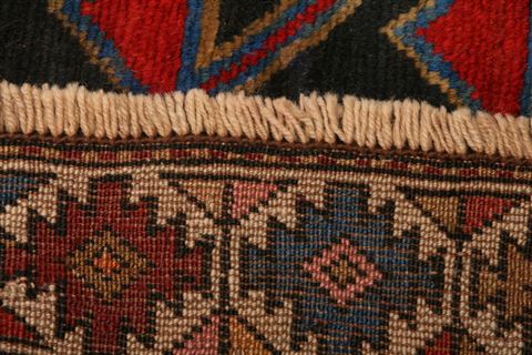 Kazak Red Runner Hand Knotted 33 X 70 Area Rug 253-27287 Image 6