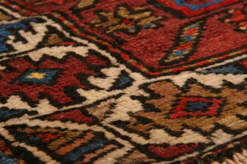 Kazak Red Runner Hand Knotted 33 X 70 Area Rug 253-27287 Image 7