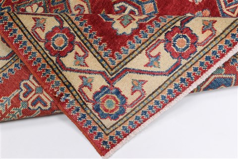 Kazak Red Hand Knotted 37 X 50 Area Rug 250-27289 Image 3
