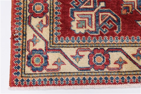 Kazak Red Hand Knotted 37 X 50 Area Rug 250-27289 Image 8