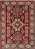 Kazak Red Hand Knotted 37 X 50 Area Rug 250-27289 Thumb 0