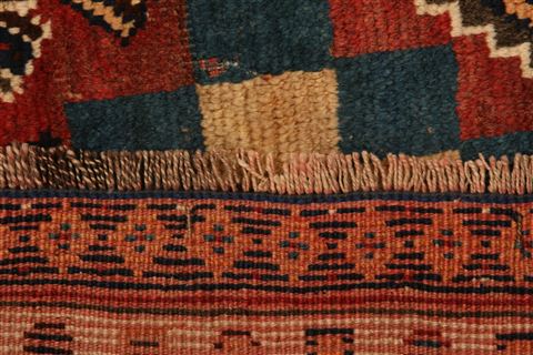 Qashqai Red Hand Knotted 311 X 64 Area Rug 253-27291 Image 6