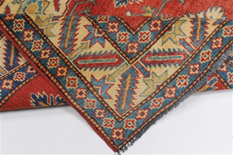 Kazak Red Hand Knotted 39 X 55 Area Rug 250-27292 Image 2