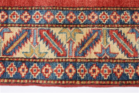Kazak Red Hand Knotted 39 X 55 Area Rug 250-27292 Image 5