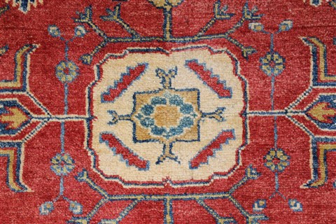 Kazak Red Hand Knotted 39 X 55 Area Rug 250-27292 Image 6