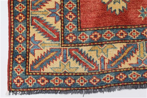 Kazak Red Hand Knotted 39 X 55 Area Rug 250-27292 Image 7