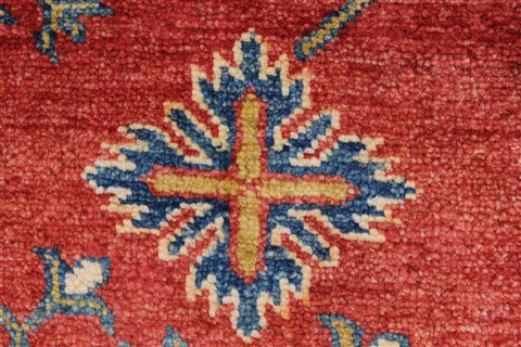 Kazak Red Hand Knotted 39 X 55 Area Rug 250-27292 Image 9