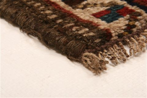 Shiraz Red Hand Knotted 38 X 49 Area Rug 253-27293 Image 1