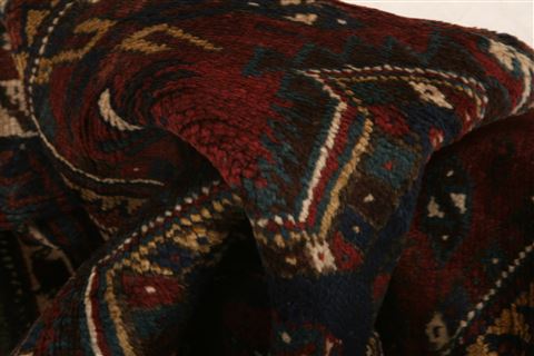 Shiraz Red Hand Knotted 38 X 49 Area Rug 253-27293 Image 3