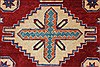 Kazak Red Hand Knotted 40 X 411  Area Rug 250-27294 Thumb 7