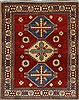 Kazak Red Hand Knotted 40 X 411  Area Rug 250-27294 Thumb 0