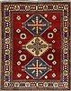 Kazak Red Hand Knotted 40 X 411 Area Rug 250-27294 Thumb 0