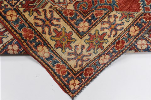 Kazak Red Hand Knotted 42 X 64 Area Rug 250-27295 Image 11