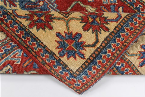 Kazak Red Hand Knotted 35 X 58 Area Rug 250-27297 Image 2