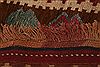 Karabakh Brown Runner Hand Knotted 32 X 64 Area Rug 253-27299 Thumb 8