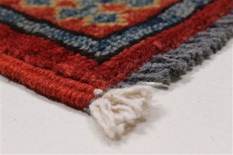 Kazak Blue Hand Knotted 310 X 57 Area Rug 250-27300 Image 7