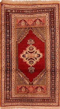 Turkish Kazak Red Rectangle 4x6 ft Wool Carpet 27301
