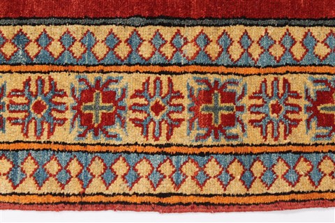 Kazak Red Hand Knotted 44 X 58 Area Rug 250-27302 Image 5