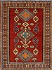 Kazak Red Hand Knotted 44 X 58  Area Rug 250-27302 Thumb 0