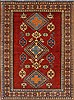 Kazak Red Hand Knotted 44 X 58 Area Rug 250-27302 Thumb 0