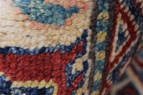 Kazak Red Hand Knotted 38 X 53 Area Rug 250-27304 Image 10