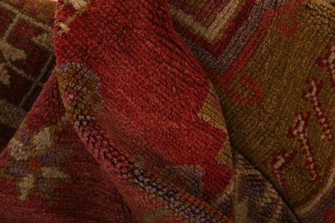 Kazak Red Hand Knotted 210 X 48 Area Rug 100-27305 Image 2