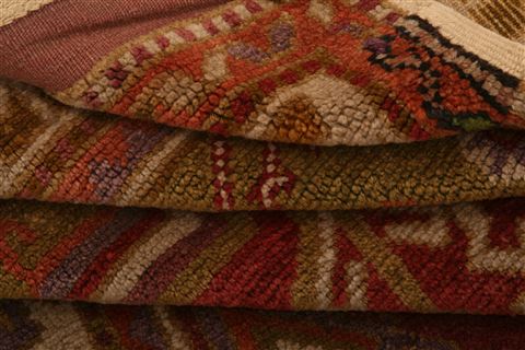 Kazak Red Hand Knotted 210 X 48 Area Rug 100-27305 Image 5