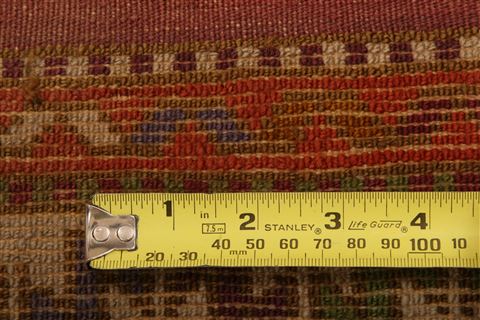 Kazak Red Hand Knotted 210 X 48 Area Rug 100-27305 Image 6
