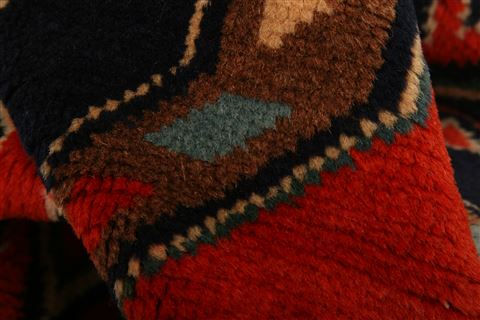 Shirvan Red Hand Knotted 311 X 511 Area Rug 253-27307 Image 1