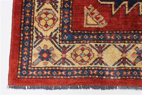 Kazak Red Hand Knotted 39 X 49 Area Rug 250-27308 Image 7
