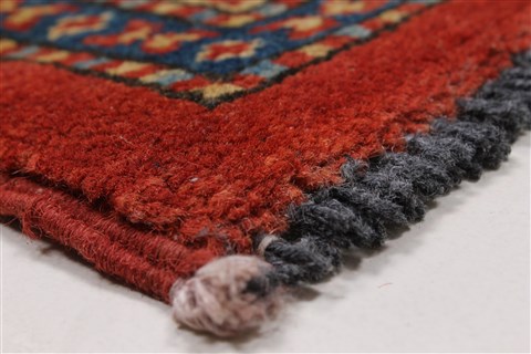 Kazak Red Hand Knotted 39 X 49 Area Rug 250-27308 Image 8