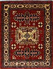 Kazak Red Hand Knotted 39 X 49 Area Rug 250-27308 Thumb 0