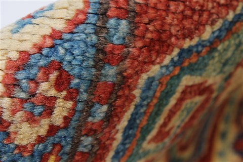Kazak Red Hand Knotted 40 X 56 Area Rug 250-27309 Image 10