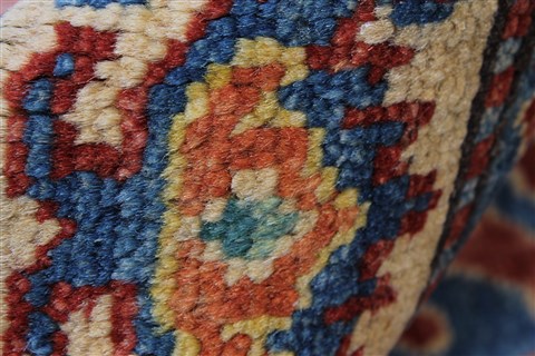 Kazak Red Hand Knotted 40 X 56 Area Rug 250-27309 Image 11