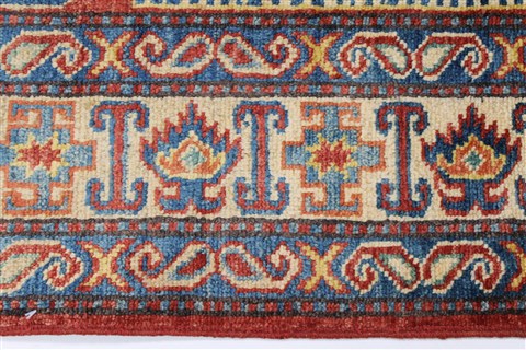 Kazak Red Hand Knotted 40 X 56 Area Rug 250-27309 Image 5