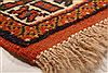 Gabbeh Red Hand Knotted 310 X 61 Area Rug 253-27310 Thumb 8