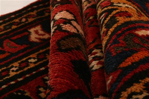 Hossein Abad Red Hand Knotted 36 X 50 Area Rug 253-27311 Image 3