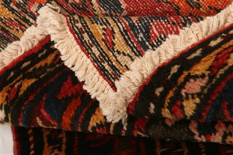 Hossein Abad Red Hand Knotted 36 X 50 Area Rug 253-27311 Image 4