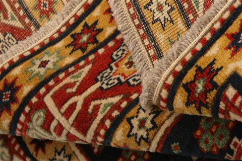Shirvan Multicolor Hand Knotted 39 X 51 Area Rug 253-27313 Image 4