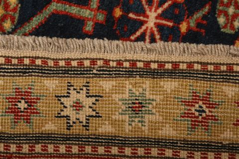 Shirvan Multicolor Hand Knotted 39 X 51 Area Rug 253-27313 Image 7