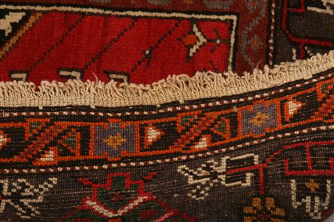 Kazak Red Hand Knotted 41 X 57 Area Rug 253-27315 Image 6