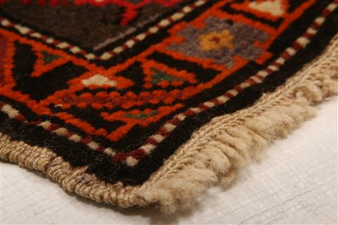 Kazak Red Hand Knotted 41 X 57 Area Rug 253-27315 Image 7