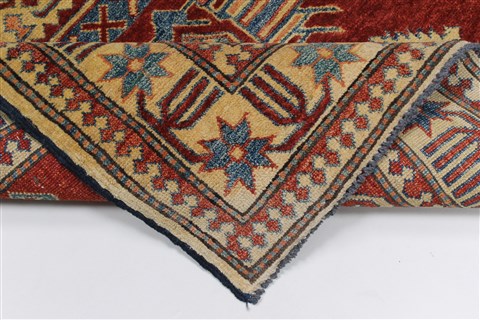 Kazak Red Hand Knotted 37 X 51 Area Rug 250-27317 Image 7