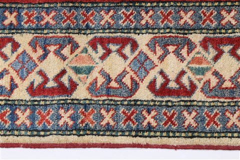 Kazak Red Hand Knotted 40 X 54 Area Rug 250-27318 Image 4