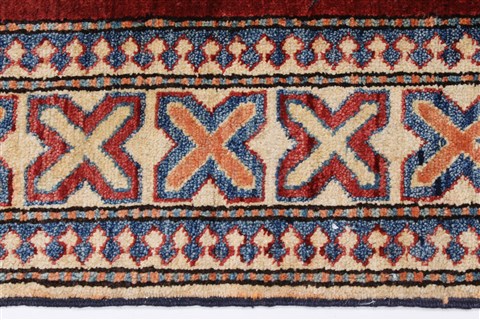 Kazak Red Hand Knotted 39 X 511 Area Rug 250-27319 Image 4