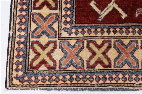 Kazak Red Hand Knotted 39 X 511 Area Rug 250-27319 Image 6