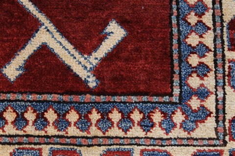 Kazak Red Hand Knotted 39 X 511 Area Rug 250-27319 Image 9