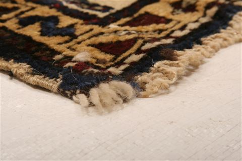 Shirvan Brown Hand Knotted 37 X 75 Area Rug 100-27320 Image 1