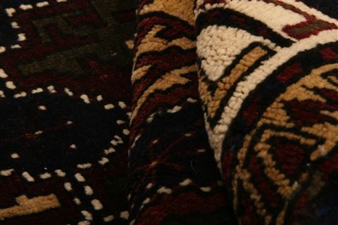 Shirvan Brown Hand Knotted 37 X 75 Area Rug 100-27320 Image 4